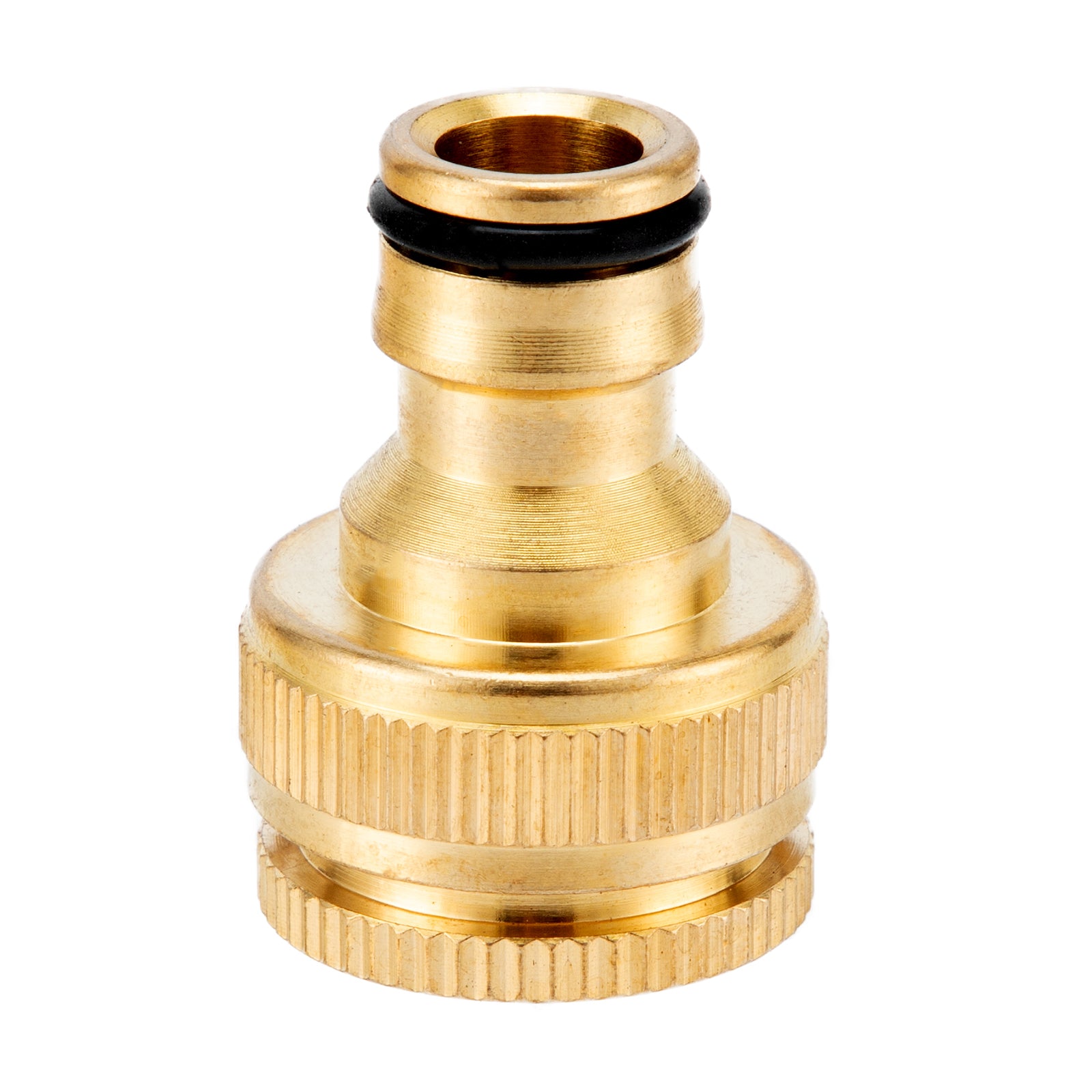 Адаптер за кран, вътрешна резба 1/2"-3/4", месингов Palisad