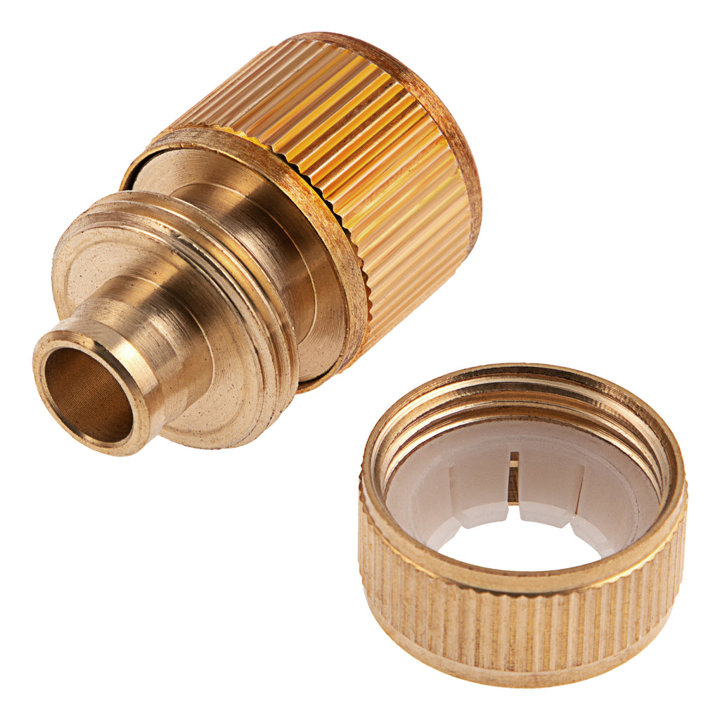 Съединител за маркуч, бърза връзка 1/2", месингов Palisad