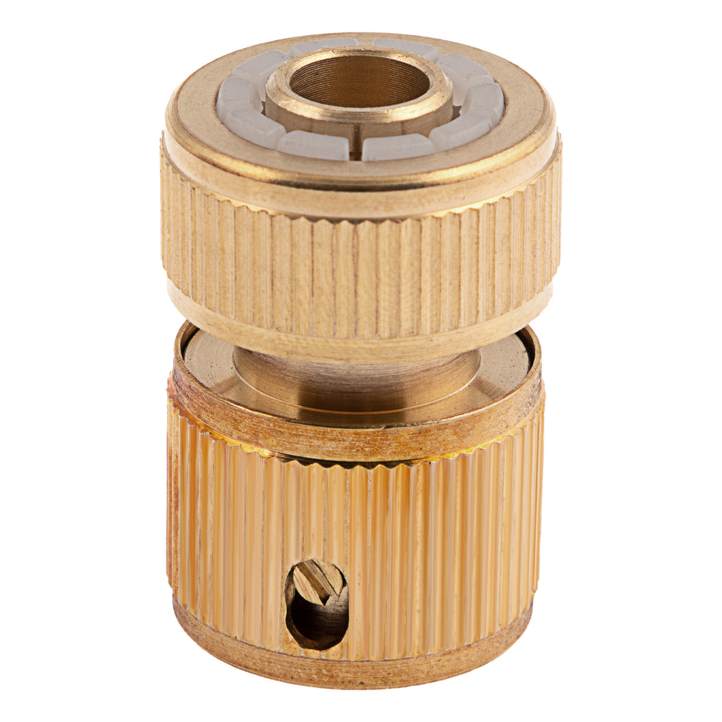 Съединител за маркуч, бърза връзка 1/2", месингов Palisad