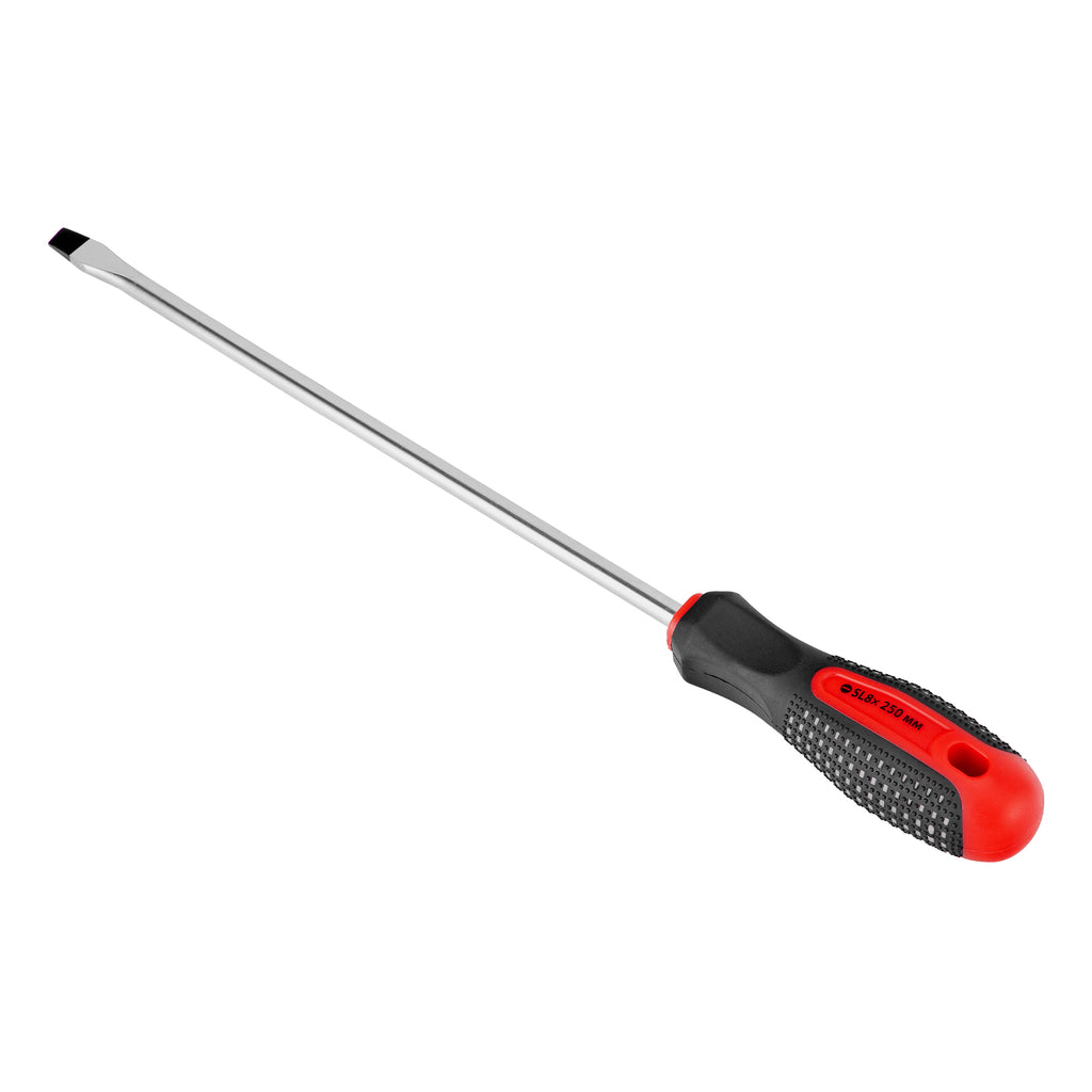 Отвертка Fusion, SL8,0 х 250 мм, трикомпонентна дръжка "anti slip" MTX