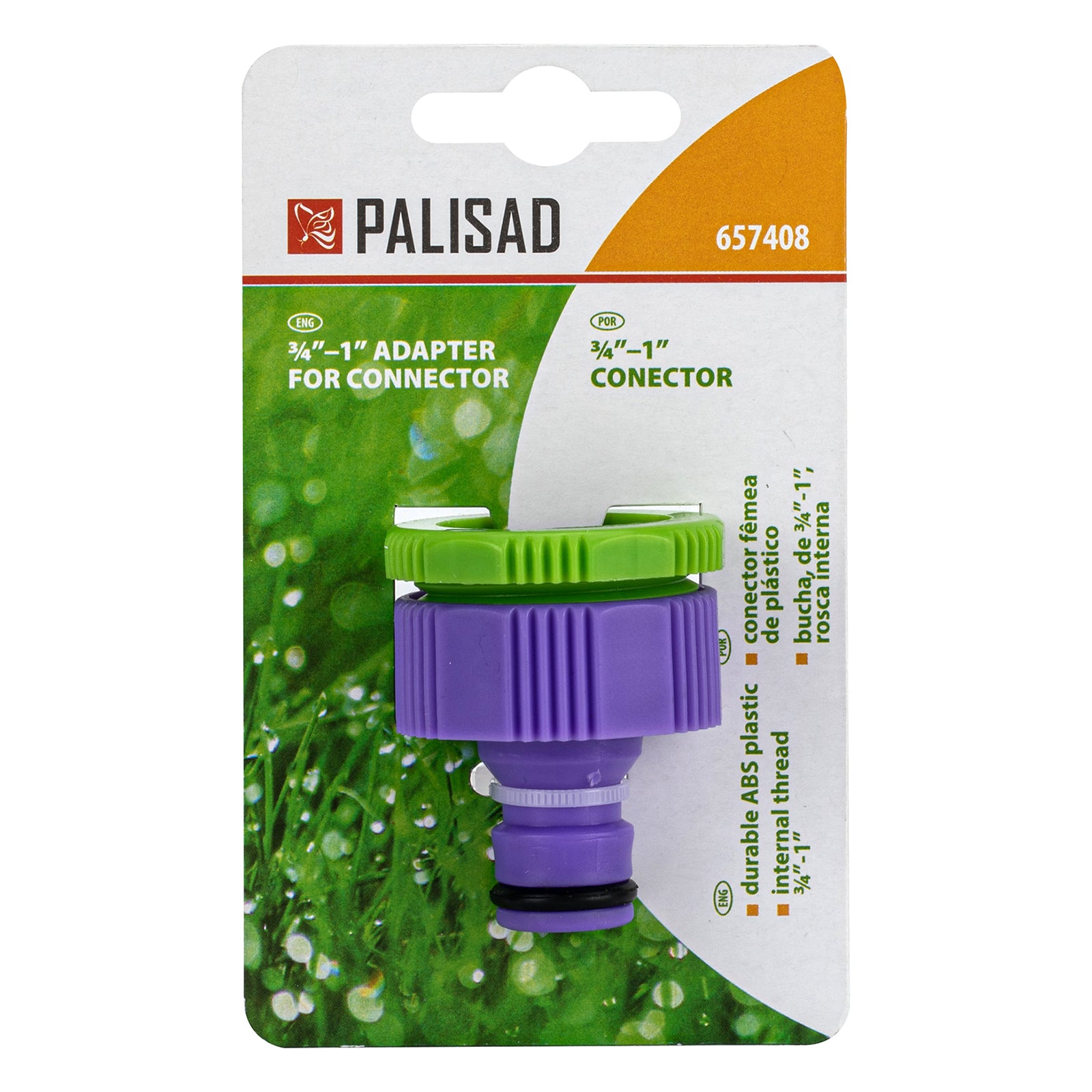 Адаптер за кран, вътрешна резба  3/4"-1", пластмасов PALISAD