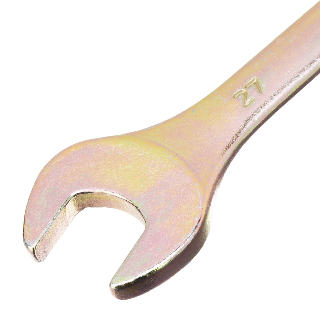 Ключ звездогаечен, 27 mm, жълт цинк