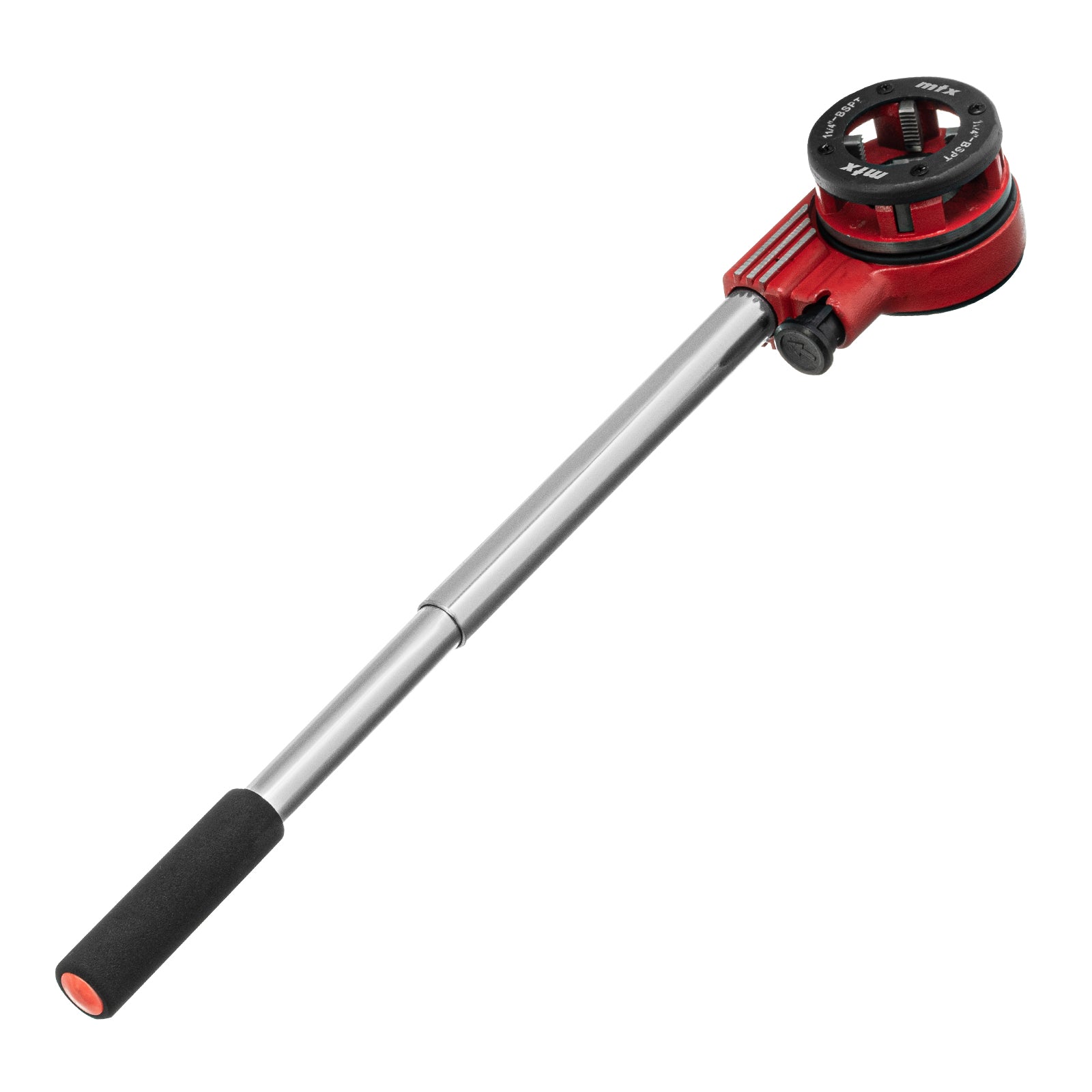 К-т за нарязване на резби, глави 1/4"-1/2"-3/4"-1"-1,25", тресчотка, 8 части MTX