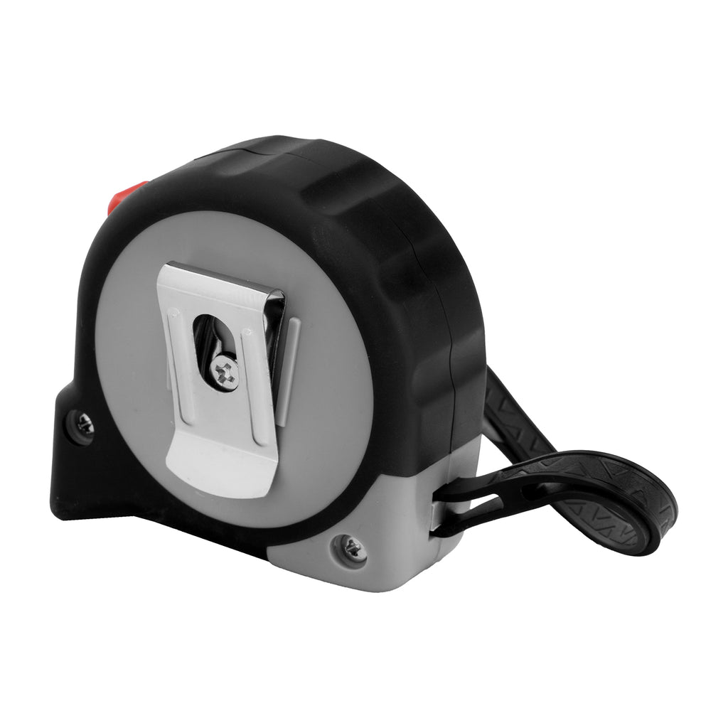 Ролетка Continuous fixation, 3 m х 16 мм, гумиран корпус, плавно фиксиране, за бита// MTX