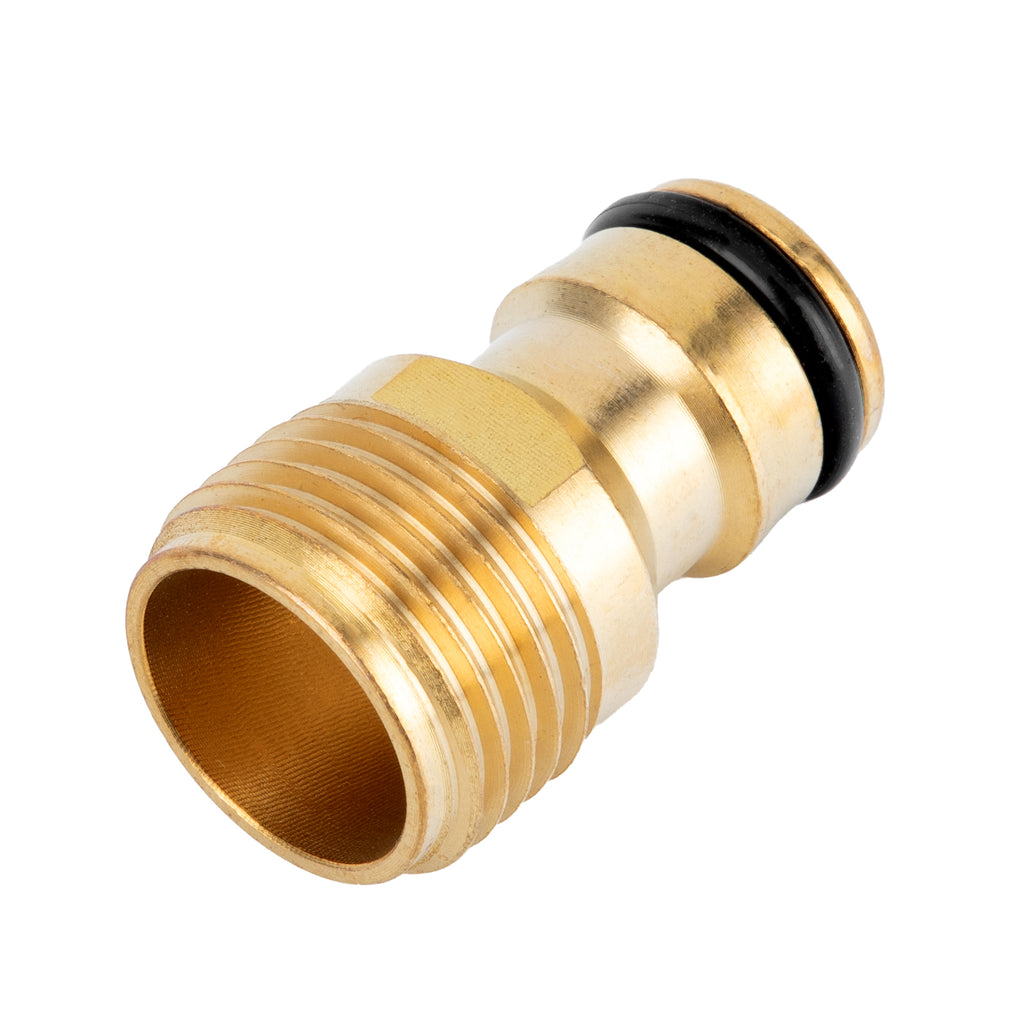 Адаптер 1/2", външна резба, месинг Palisad